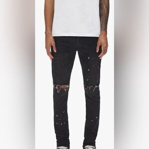 Purple P001 Black Overspray